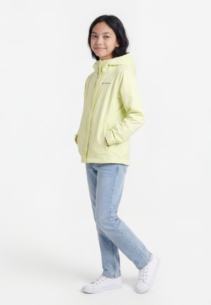 Columbia ARCADIA JACKET UNISEX - Jachetă impermeabilă - citron haze