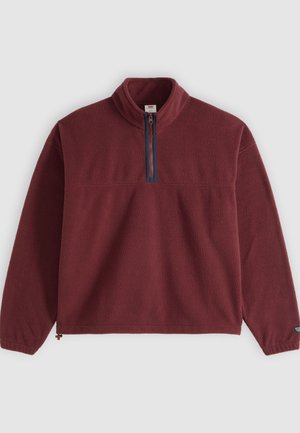 Levi's®, REDWOOD HALF ZIP - Поларен пуловер - tawny port