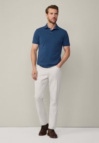 Hackett London SELVEDGE PLKT - Polokošeľa - marine blue
