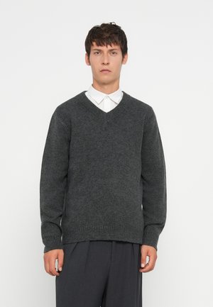 ONSMOVE V NECK - Strickpullover - black