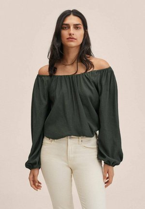 CRINK A - Blouse - khaki
