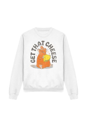 Disney, RATATOUILLE GET THAT CHEESE - Sweatshirt - white