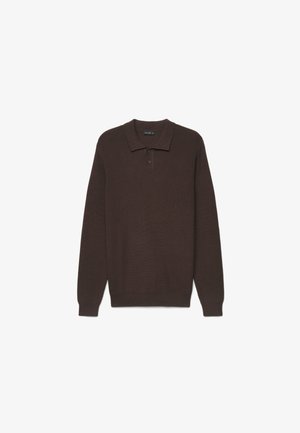 Calliope, MAGLIA TINTA UNITA - Jumper - caffè
