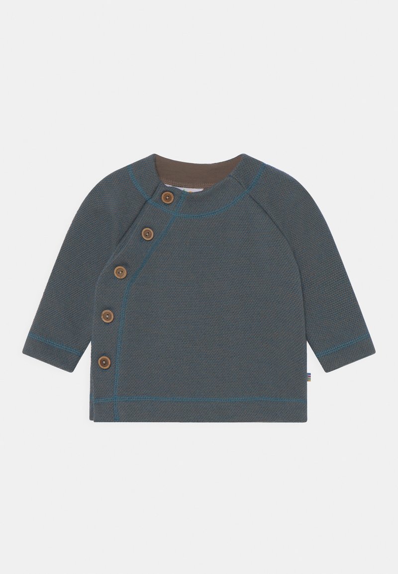 Maglione Manica Lunga Petit Bateau Per Bambine E Ragazze - 100% Cotone, Colletto Alto, Bottoncino Spalla