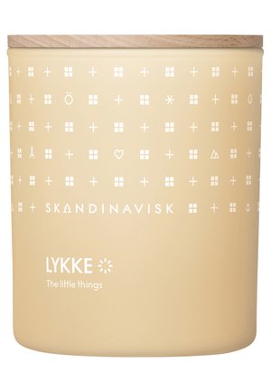 SCENTED CANDLE WITH LID - Duftkerze - lykke