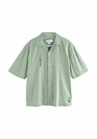 BACK PRINTED SHORT SLEEVE - Košeľa - green