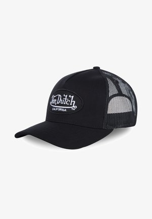 Von Dutch VON DUTCH UNISEX OVAL MOTIV TRUCKER  - Cap - black/white