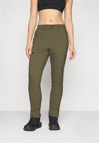 ODLO PANTS REGULAR LENGTH ASCENT LIGHT - Hlače za otvoreno - forest night