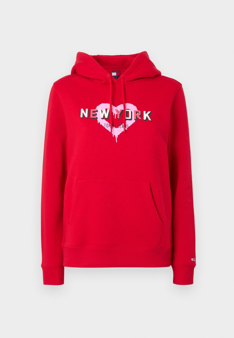 Tommy Jeans Hoodie rood Tommy Jeans Hoodie rood