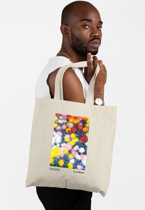 Henry Tiger, APOH LONDON MONET FLOWERS - Shopper - natural
