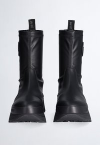 LIU JO Botines de cuña - black