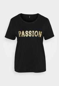 Unselected, black/gold-coloured