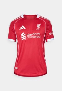 adidas Performance LIVERPOOL FC 25/26 HOME AUTHENTIC JERSEY - Article de supporter d'équipe de club - strawberry red