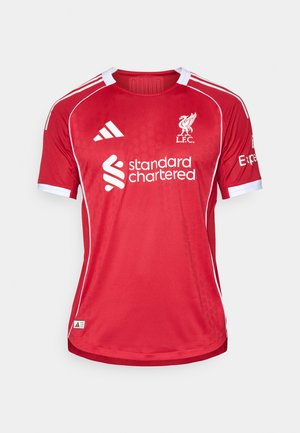 adidas Performance LIVERPOOL FC 25/26 HOME JERSEY AUTHENTIC - Sporto klubų atributika - strawberry red