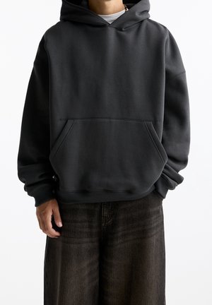 PULL&BEAR, Sweat à capuche - dark grey