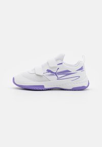 No seleccionado, white/lavender alert