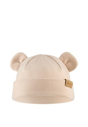 Sterntaler, BEANIE GERIPPT MIT ÖHRCHEN UNISEX - Beanie - beige