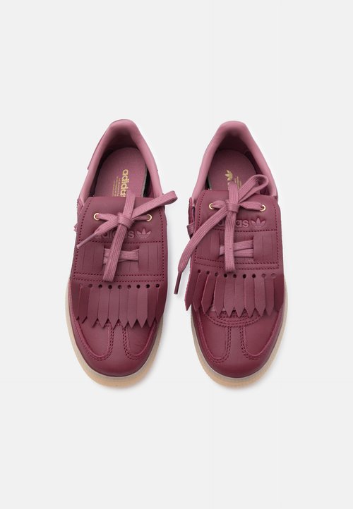 adidas HANDBALL SPEZIAL - Trainers - shadow red/maroon/quiet crimson — photo 4