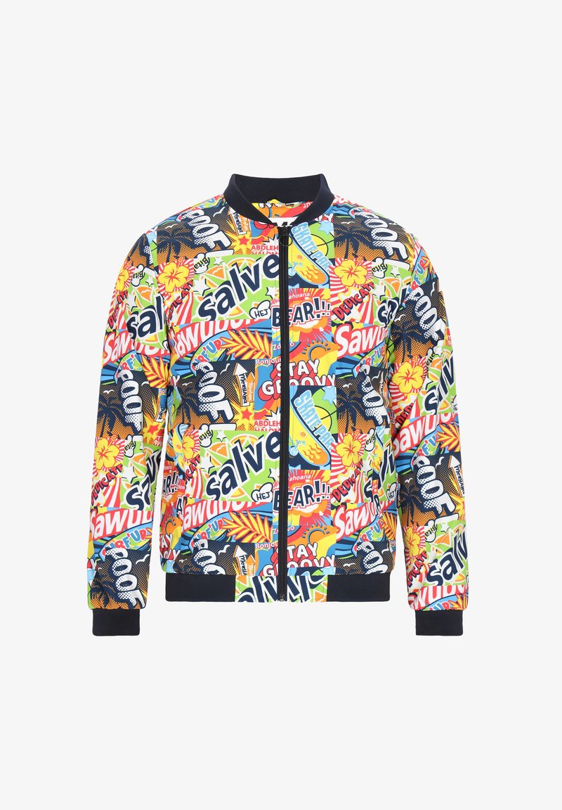 Mo Bomberjacke red multicolor/mehrfarbig