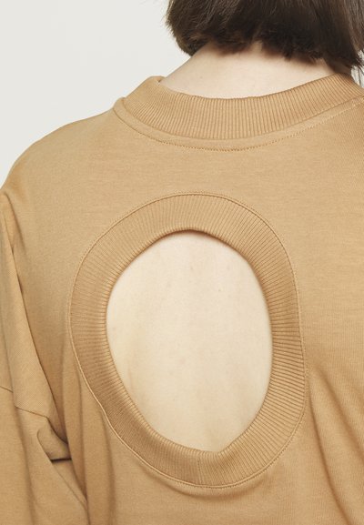 A.W.A.K.E. MODE LONG SLEEVE WITH CUT OUT DETAIL - Μπλούζα με μακριά μανίκια - terracotta