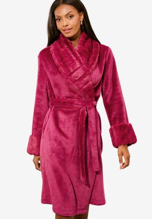 SHAWL COLLAR - REGULAR FIT - Morgonrock - red