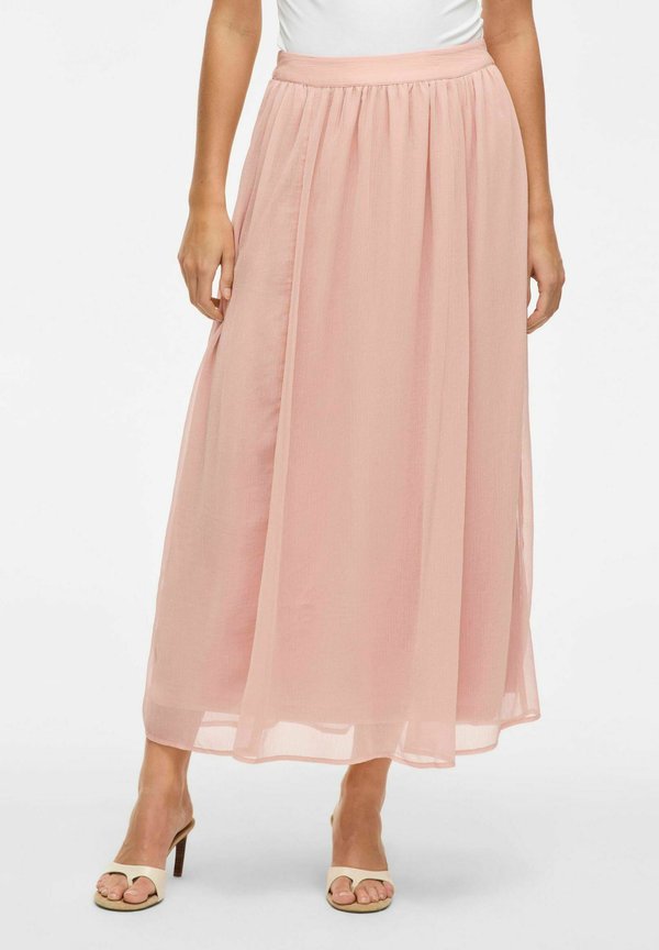 FALIA HIGH WAIST - Maxirock - misty rose