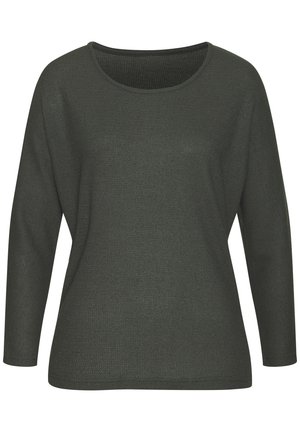 Langarmshirt - dunkelgrün