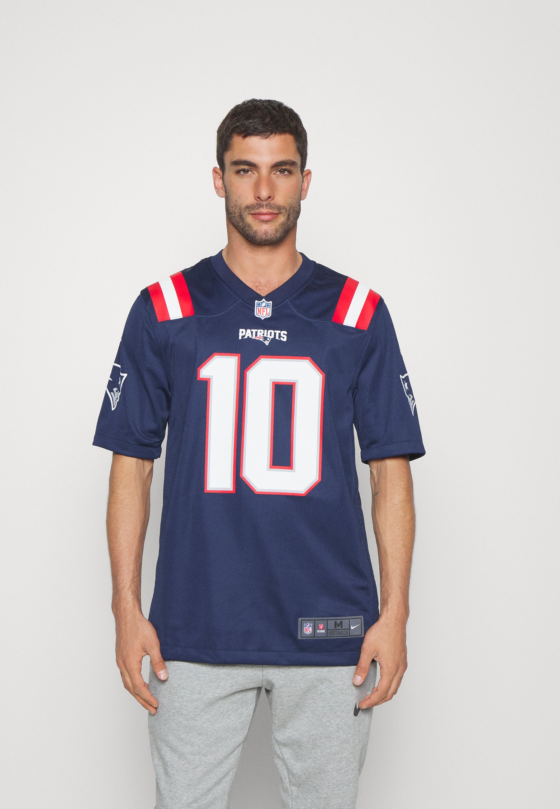 2021-23 New England Patriots Jones #10 Nike Game Away Jersey (M)