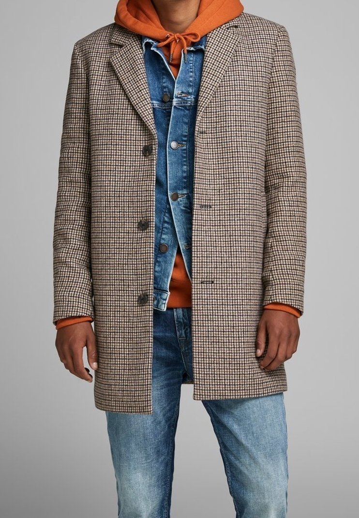 Jack & Jones Kort kappa / rock - light brown