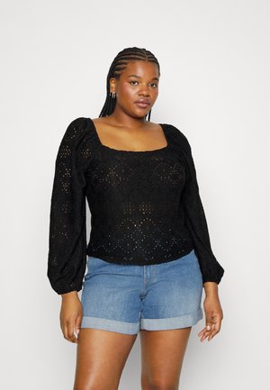 Object Curve OBJFEODORA SQUARE - Palaidinė - black