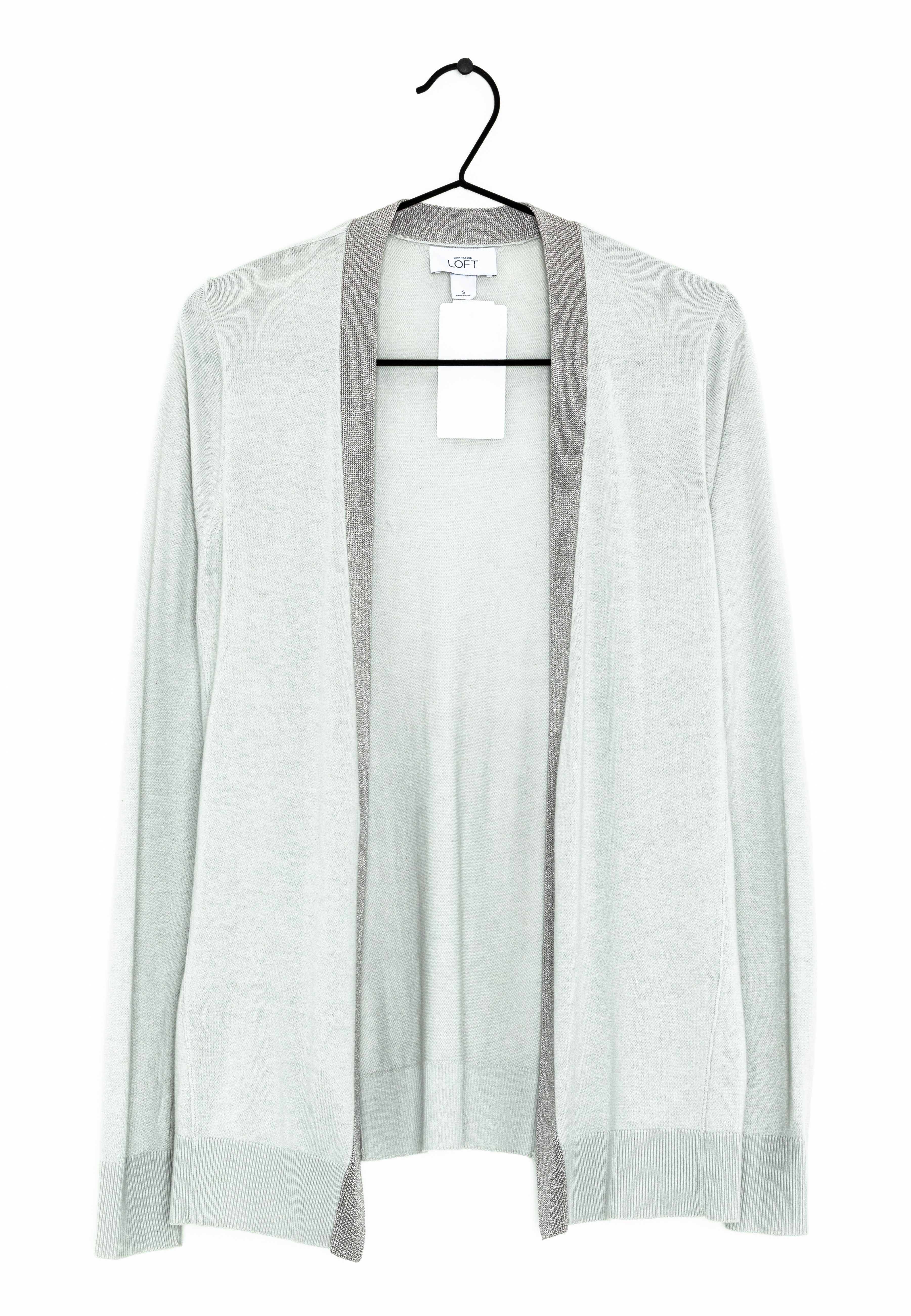 loft grey cardigan