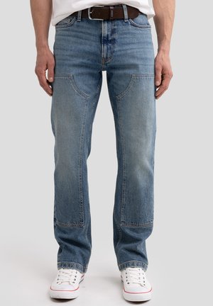 Big Star COLT DOUBLE KNEE - Straight leg jeans - blau