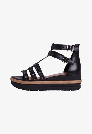 Tamaris, Sandales à plateforme - black