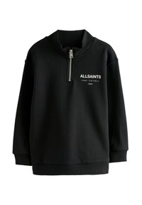 smALLSAINTS UNDERGROUND  HALF ZIPPED  - Sudadera - black
