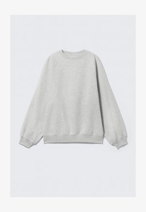 Weekday LOOSE HEAVY - Sweatshirt - grey melange