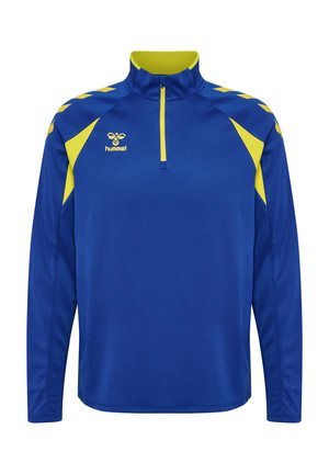 LCORE 2.0 HALF ZIP - Strickpullover - true blue blazing yellow