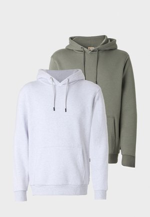 ONSCERES HOODIE UNISEX 2 PACK - Kapucnis pulóver - castor gray
