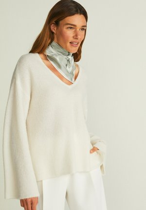 FIE V-NECK - Jumper - tofu