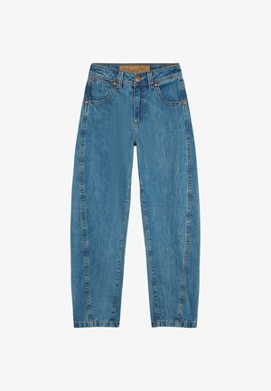 Wrangler, 5-POCKET JEAN SUPER BARREL FOR WOMENS - RELAXED FIT - Wide Leg - cowboy fade