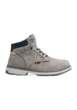 Botines con cordones - gris