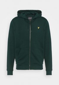 ZIP THROUGH HOODIE - Camisola com fecho - dark green