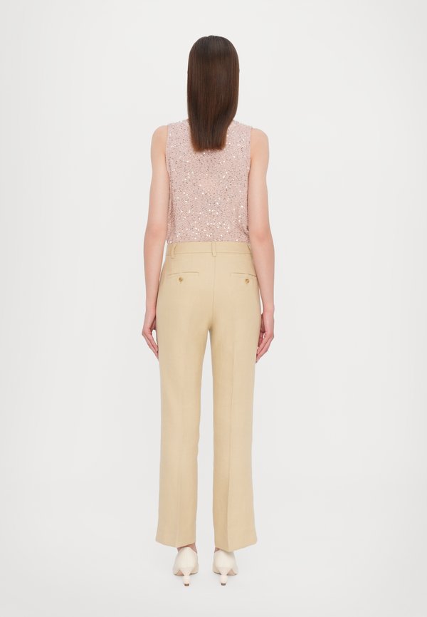 AGAPE - Trousers - sand4
