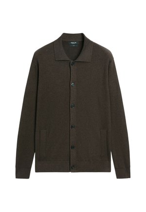 Massimo Dutti, Cardigan - dark brown