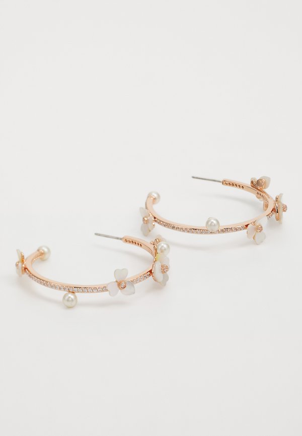 PRECIOUS PANSY SCATTER HOOPS - Earrings3