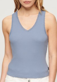 Superdry & Co TRIM - Top - tidal blue
