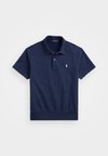 LOOPBACK FLEECE POLO-COLLAR SWEATSHIRT - Polokošeľa - cruise navy