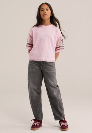 WE Fashion, WE FASHION - Camiseta estampada - pink