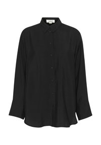 LEODORA  - Button-down blouse - black