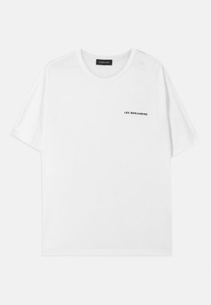 SHORT SLEEVE TEE - Lihtne T-särk - white