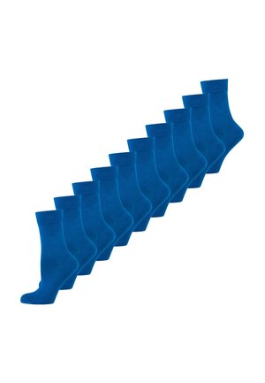 10-PACK BUNT - Socken - blau
